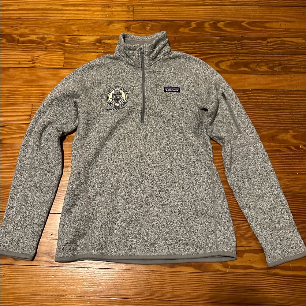 Patagonia University of Pittsburgh School of Pharmacy Quarter Zip Better Sweater